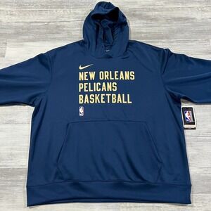 Nike New Orleans Pelicans 2024 Performance Spotlight On-Court Practice Hoodie XL